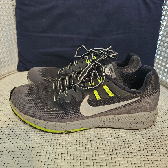Womens Nike Zoom Structure 20 H2O Repel Running Shoe Shield Black 849582-001 Sz9 - Picture 8 of 15
